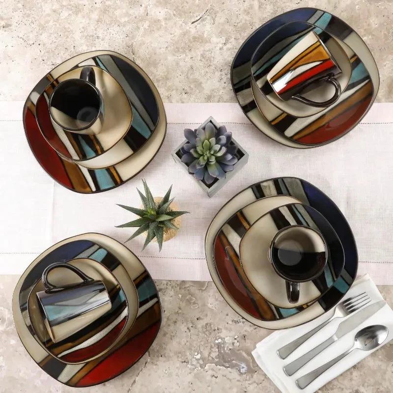 Sierra Artisan Stoneware Set - Image 3