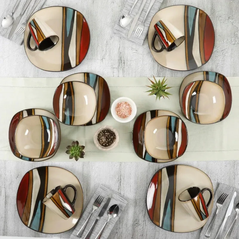 Sierra Artisan Stoneware Set - Image 4