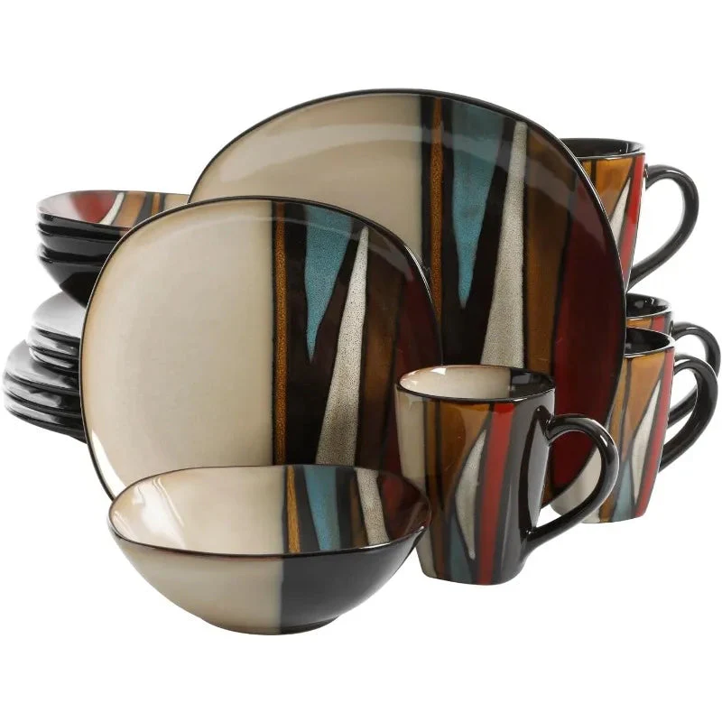 Sierra Artisan Stoneware Set - Image 5