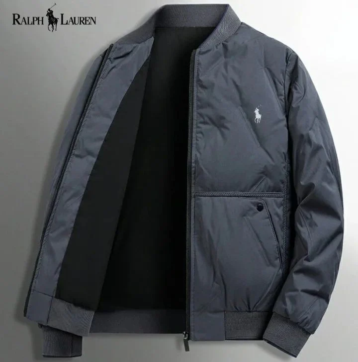 Sleek Quilted Bomber Jacket || Clearance Sale - Image 3