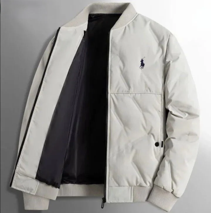 Sleek Quilted Bomber Jacket || Clearance Sale - Image 2