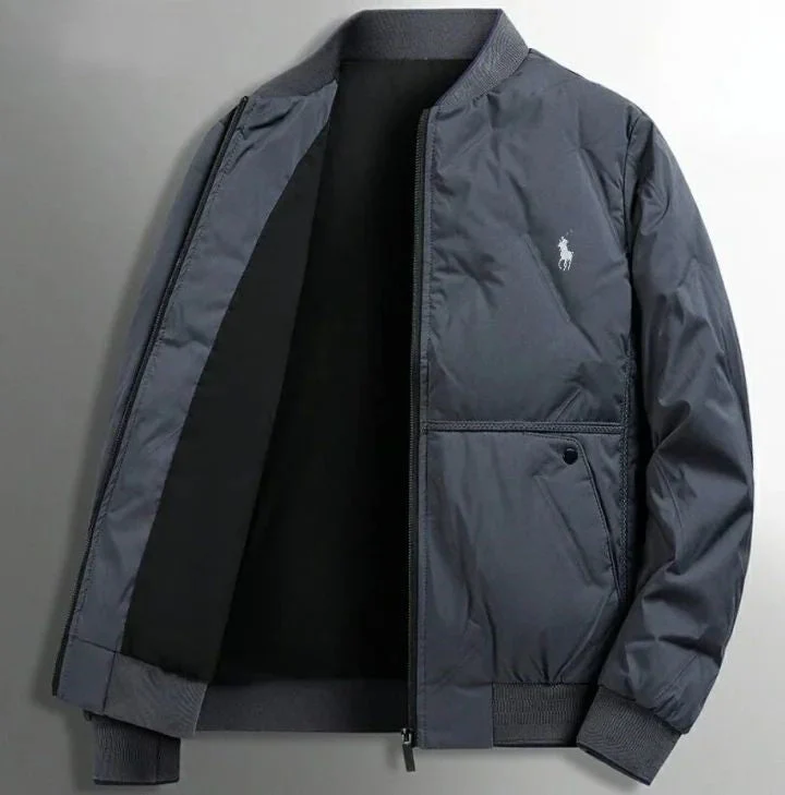 Sleek Quilted Bomber Jacket || Clearance Sale - Image 3