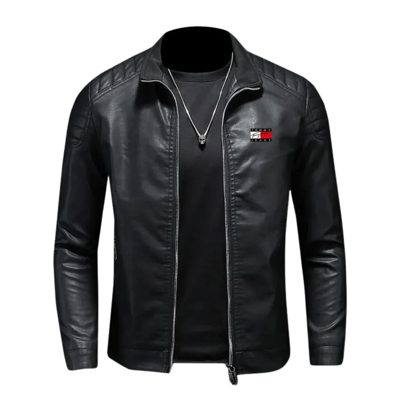 Sleek & Stylish Leather Jacket || Clearance Sale - Image 2