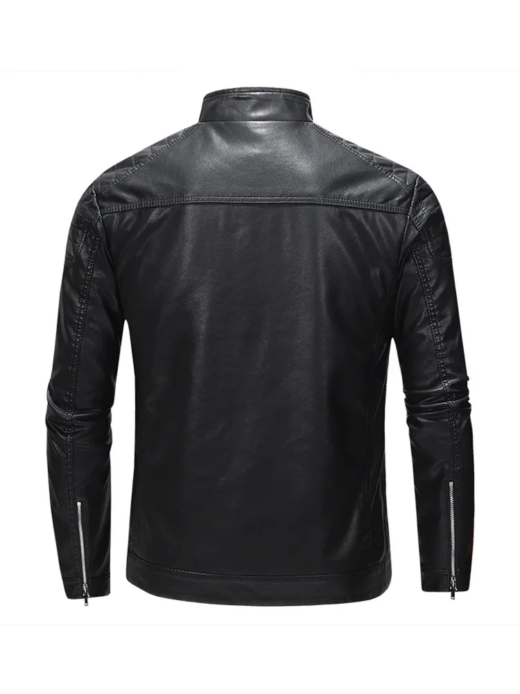 Sleek & Stylish Leather Jacket || Clearance Sale - Image 3