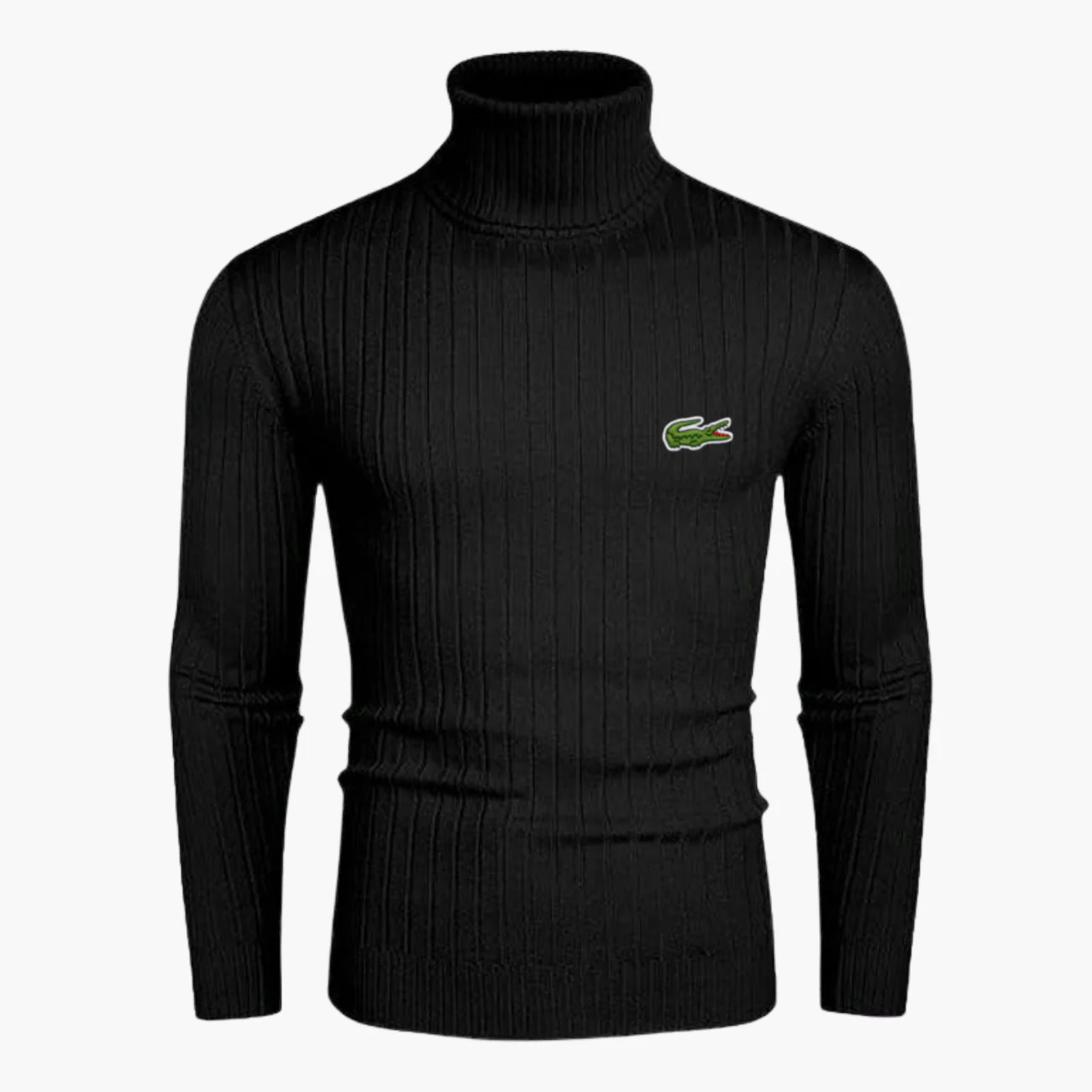 Slim-Fit Knit Turtleneck || Modern Comfort Collection - Image 2