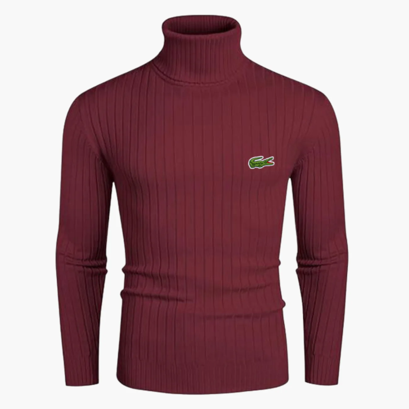 Slim-Fit Knit Turtleneck || Modern Comfort Collection - Image 5