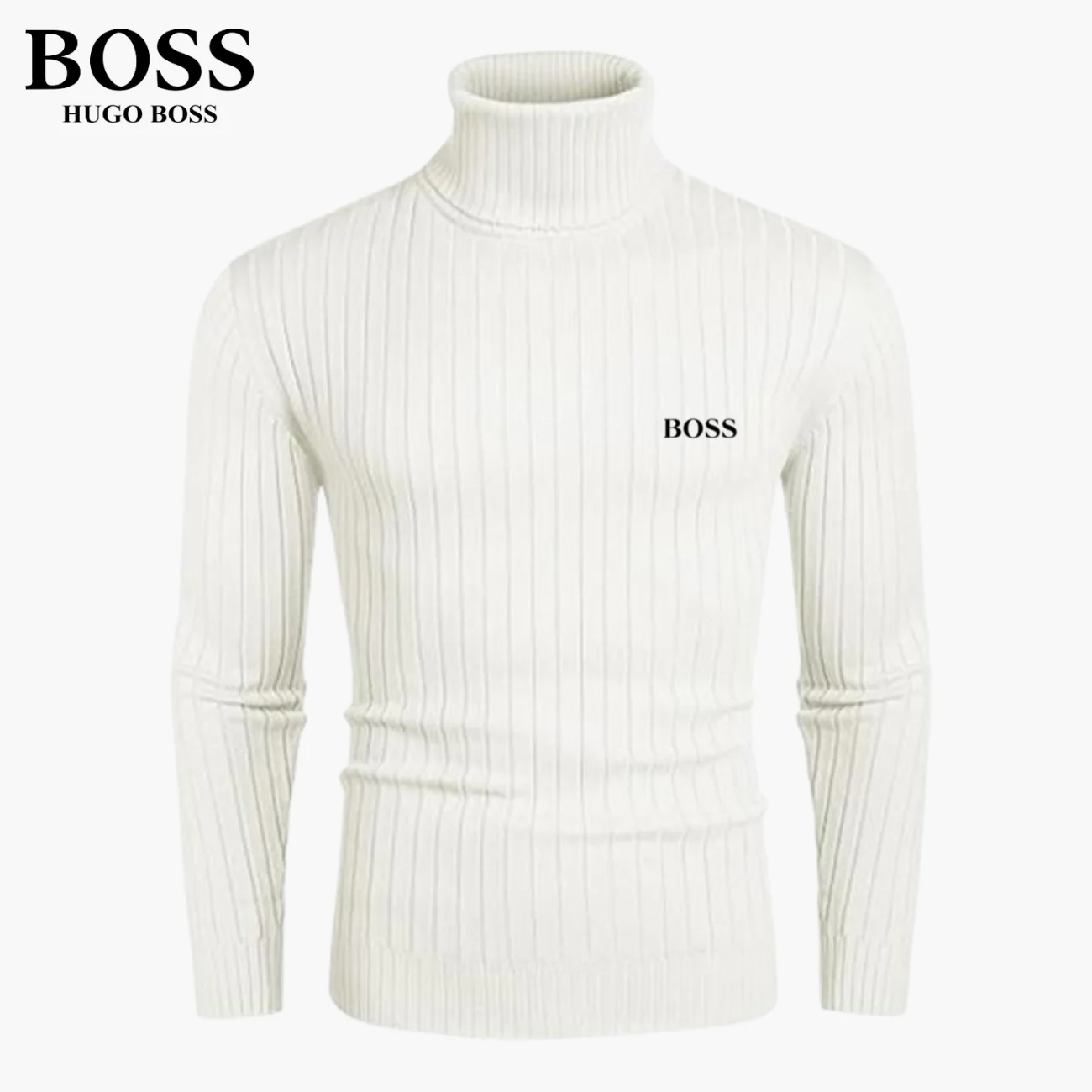 Slim-Fit Knit Turtleneck || Modern Comfort Collection - Image 3