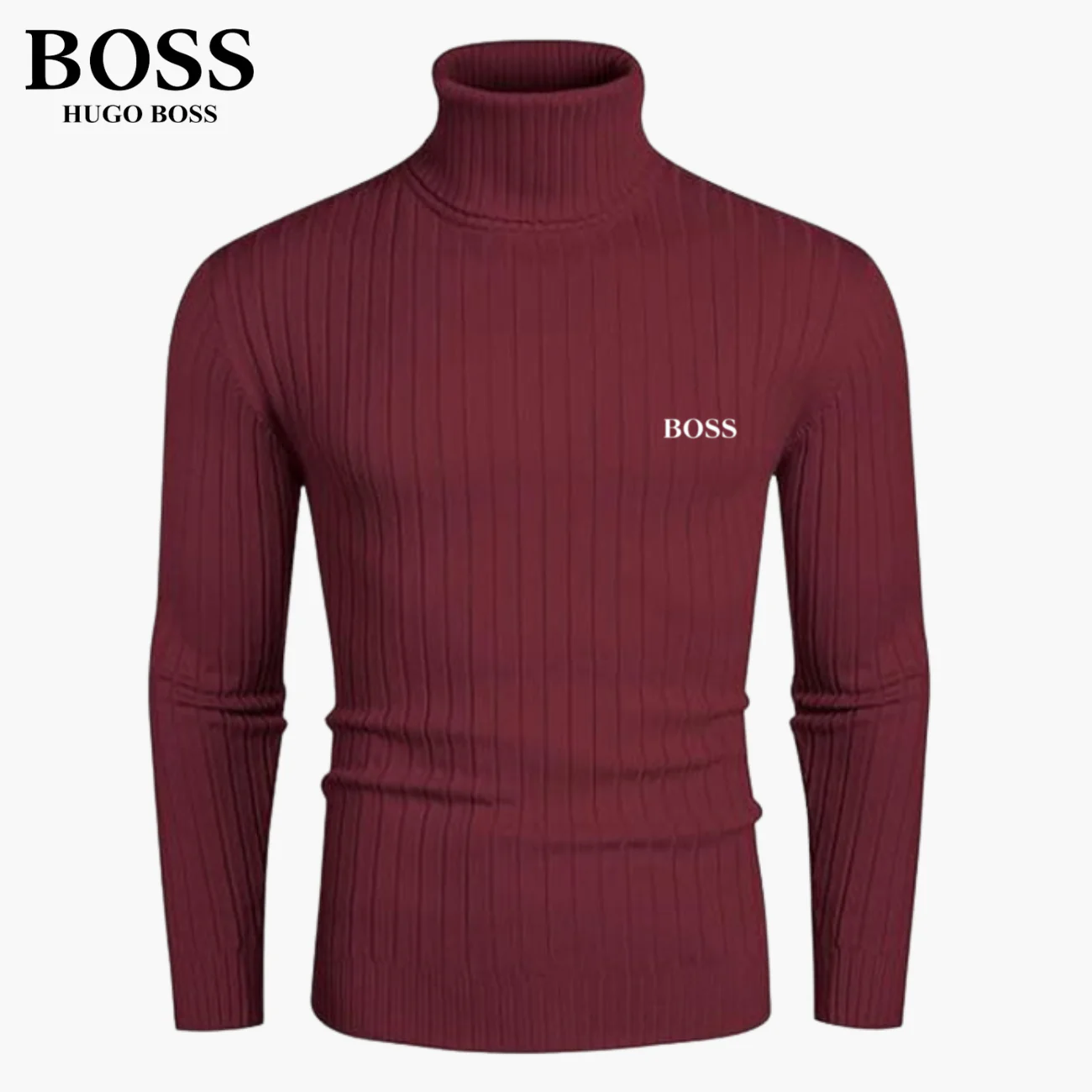 Slim-Fit Knit Turtleneck || Modern Comfort Collection - Image 5