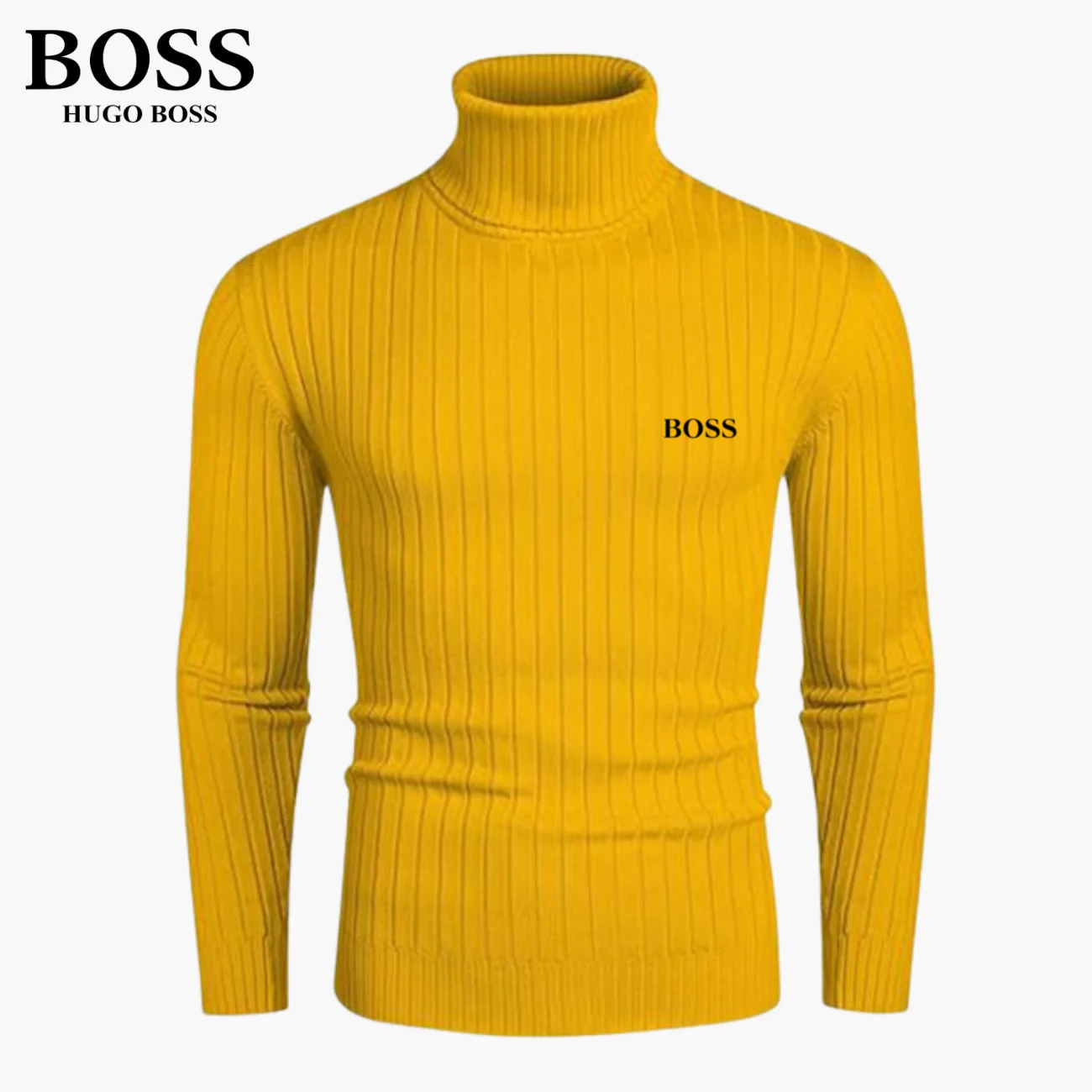 Slim-Fit Knit Turtleneck || Modern Comfort Collection - Image 7