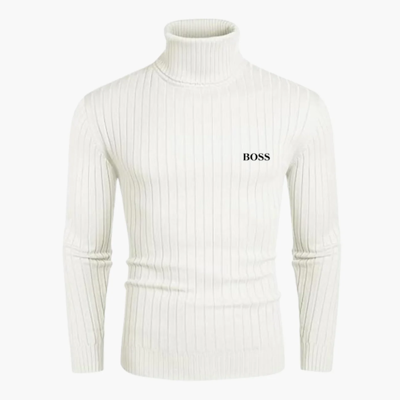 Slim-Fit Knit Turtleneck || Modern Comfort Collection - Image 3
