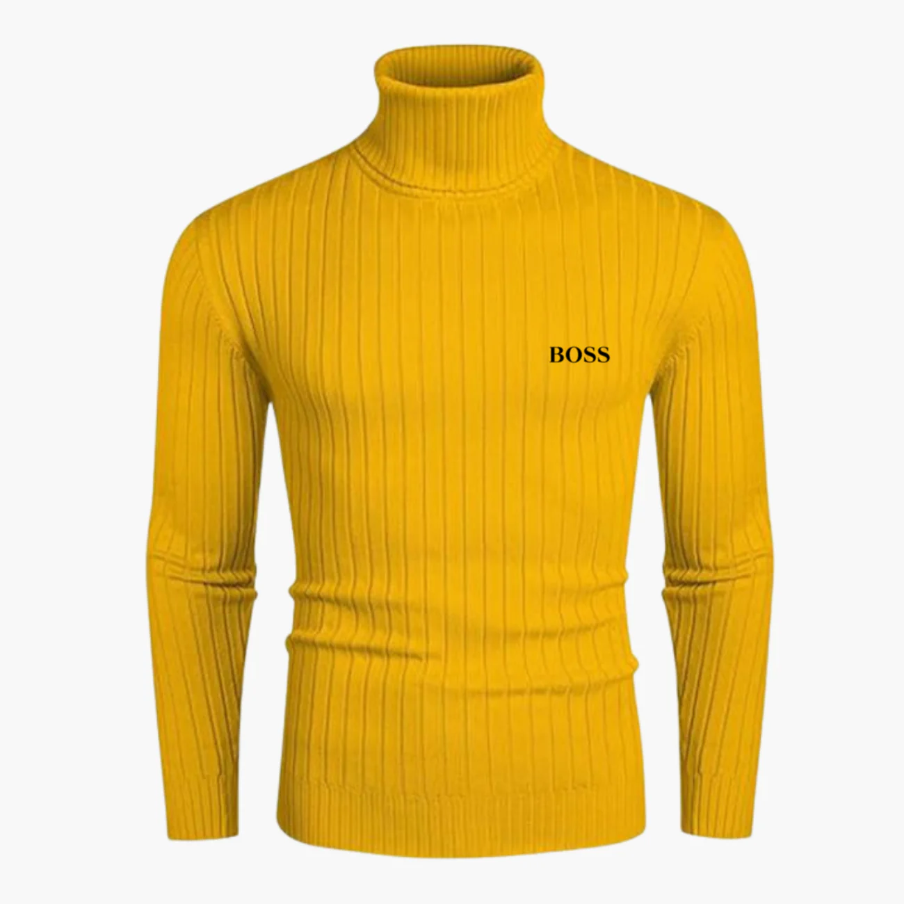 Slim-Fit Knit Turtleneck || Modern Comfort Collection - Image 7