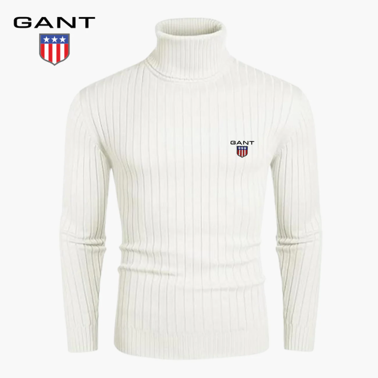 Slim-Fit Knit Turtleneck || Modern Comfort Collection - Image 3
