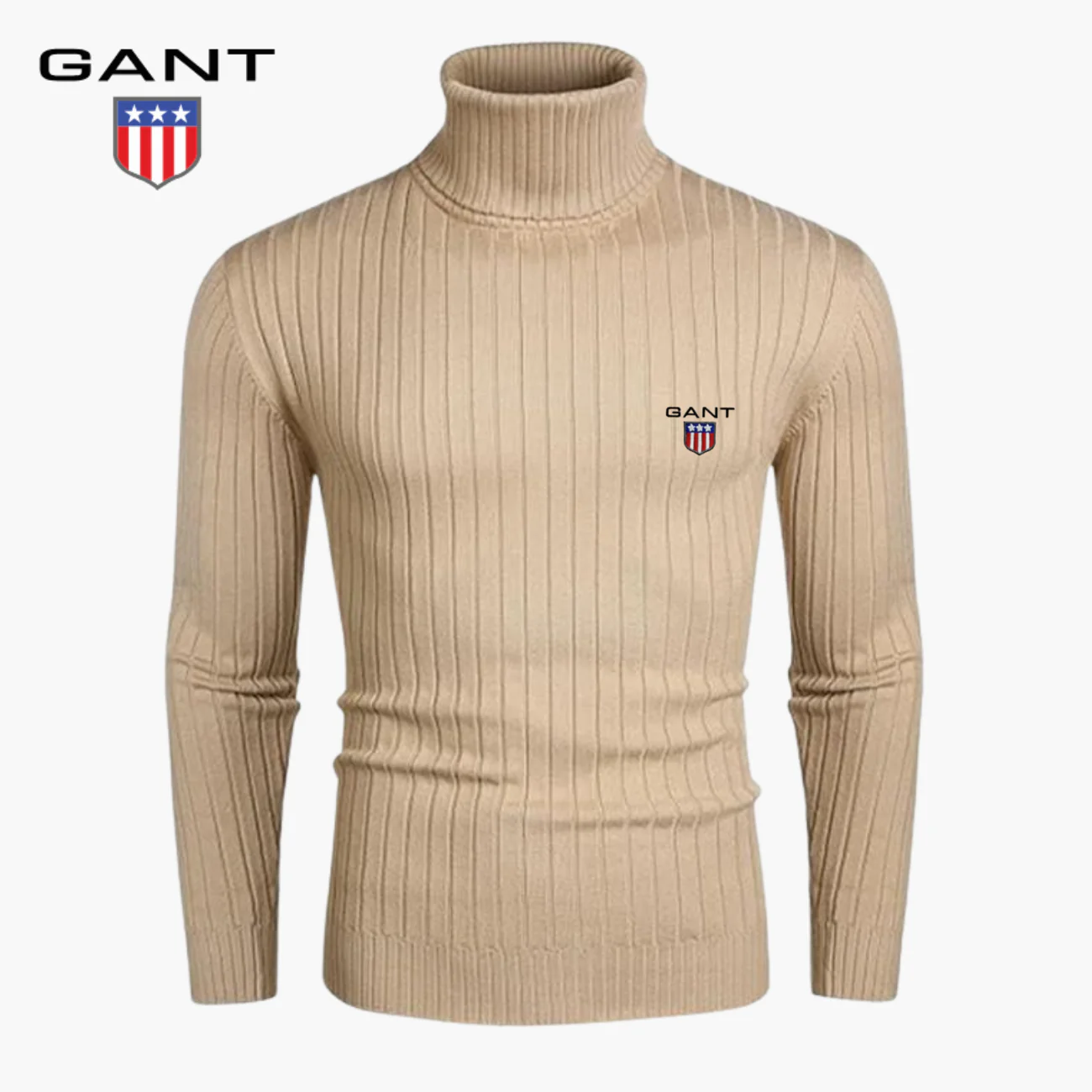 Slim-Fit Knit Turtleneck || Modern Comfort Collection - Image 4