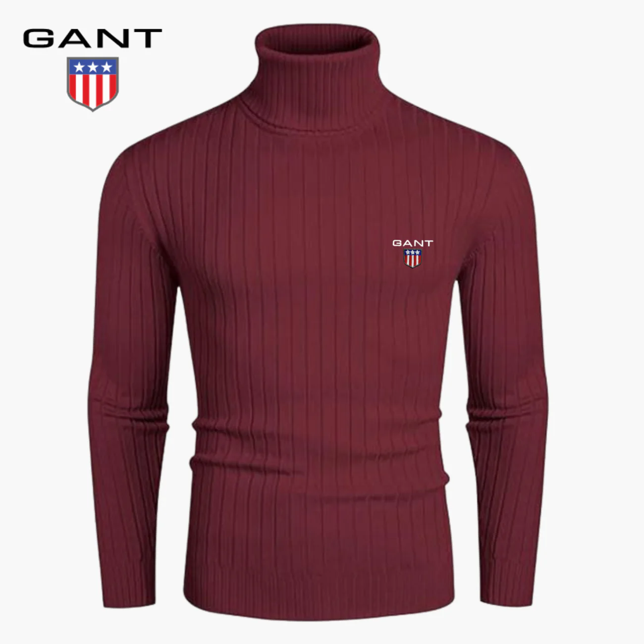 Slim-Fit Knit Turtleneck || Modern Comfort Collection - Image 5