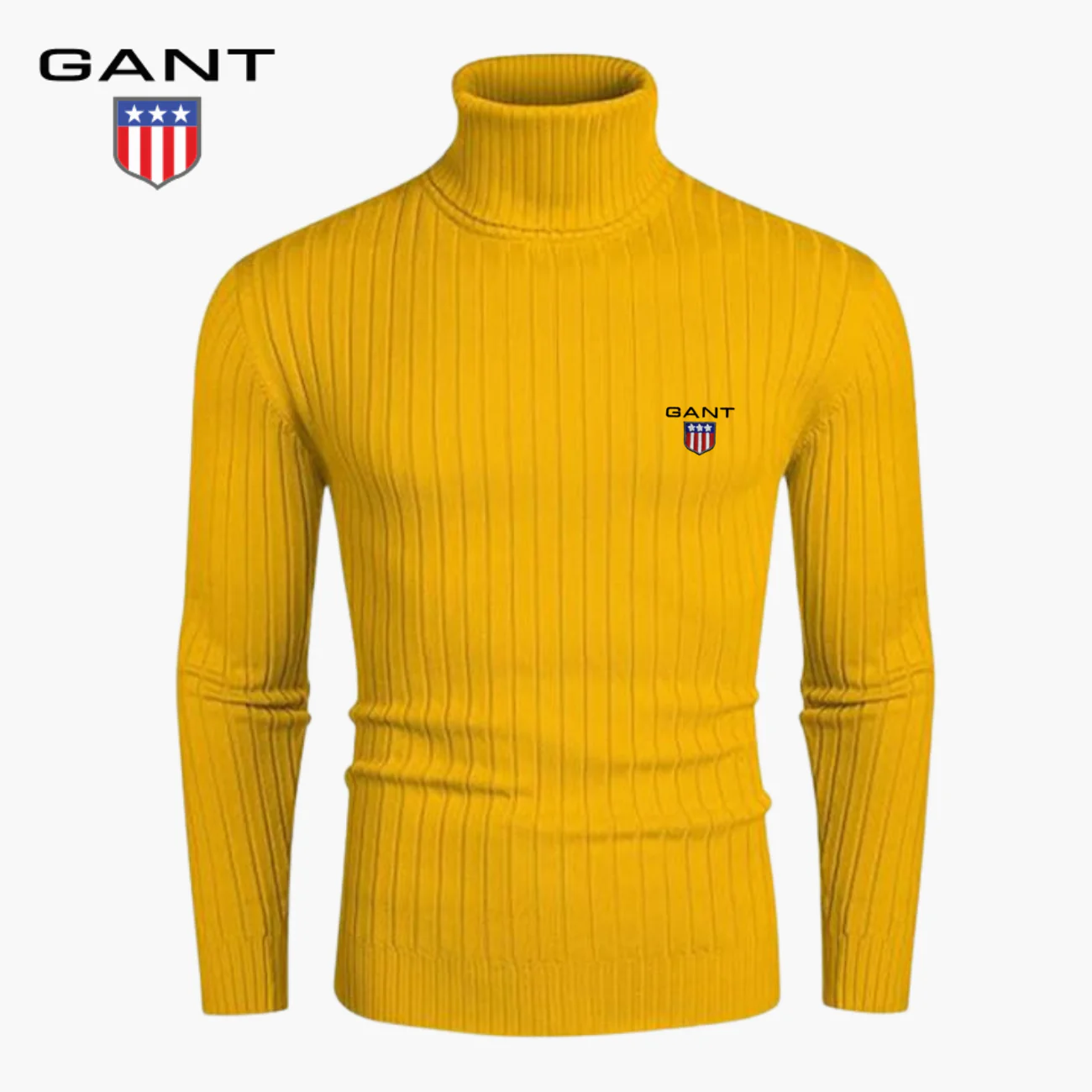 Slim-Fit Knit Turtleneck || Modern Comfort Collection - Image 7