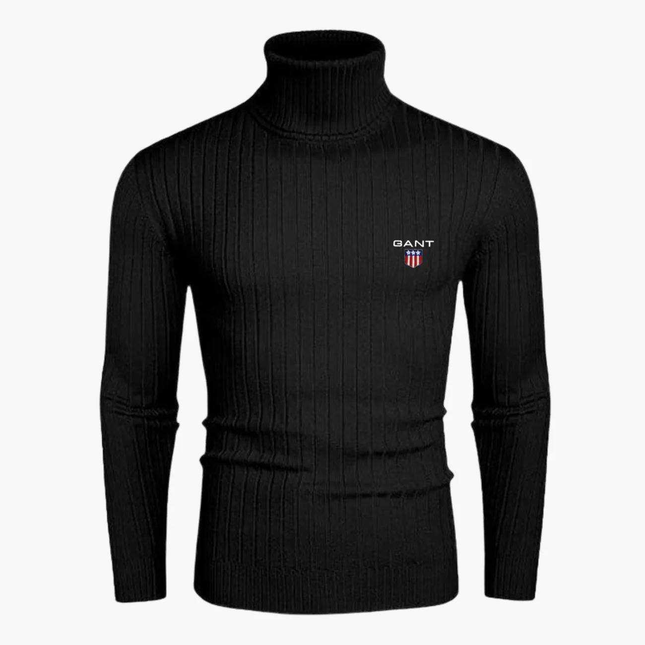 Slim-Fit Knit Turtleneck || Modern Comfort Collection - Image 2
