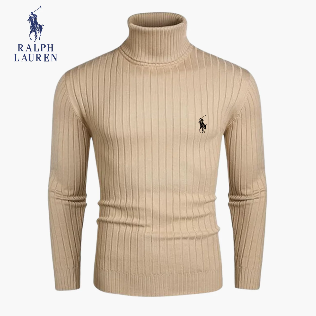 Slim-Fit Knit Turtleneck || Modern Comfort Collection - Image 4
