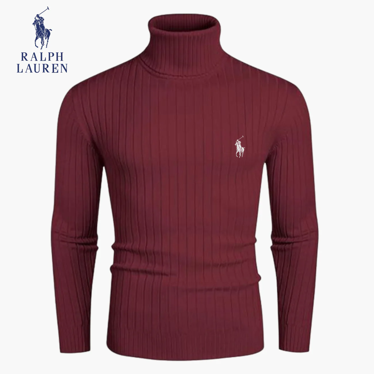 Slim-Fit Knit Turtleneck || Modern Comfort Collection - Image 5