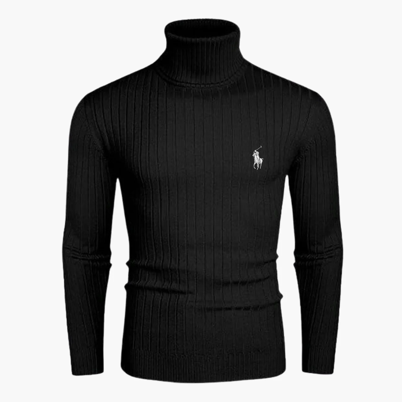 Slim-Fit Knit Turtleneck || Modern Comfort Collection - Image 2