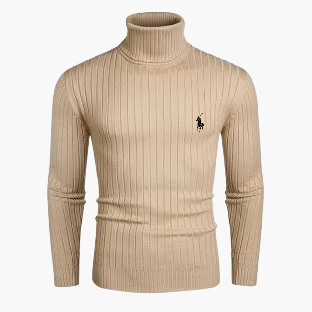 Slim-Fit Knit Turtleneck || Modern Comfort Collection - Image 4