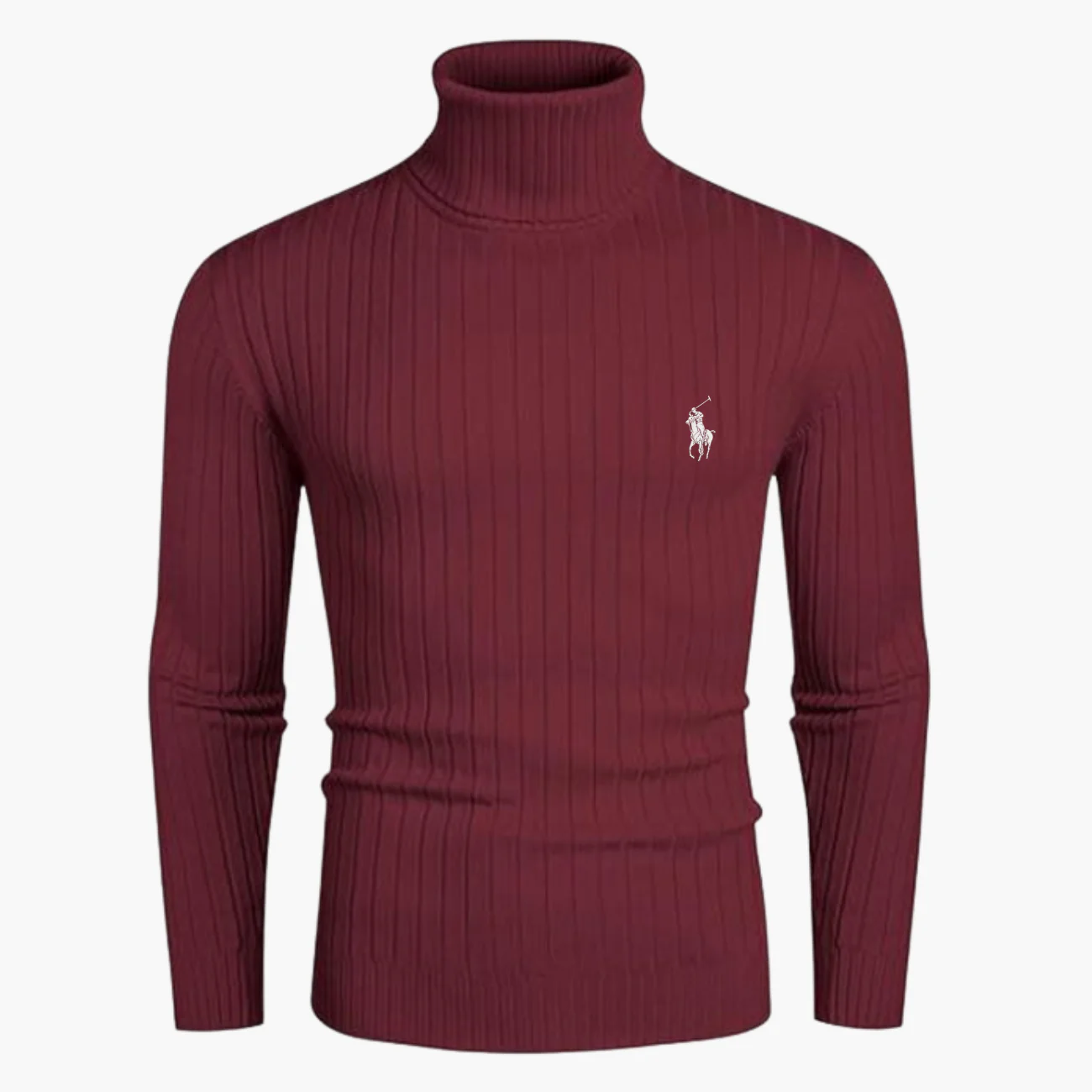 Slim-Fit Knit Turtleneck || Modern Comfort Collection - Image 5