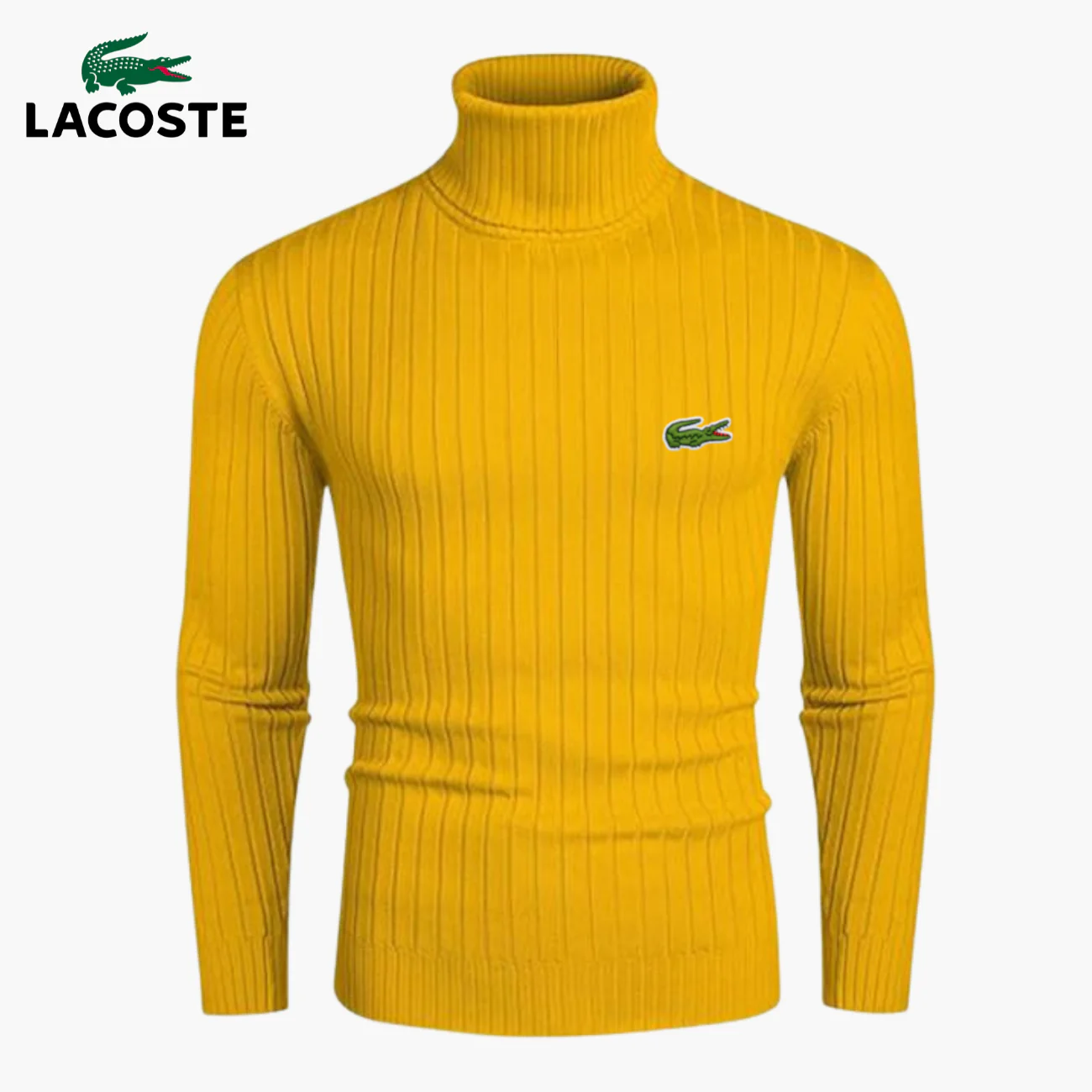 Slim-Fit Knit Turtleneck || Modern Comfort Collection - Image 7