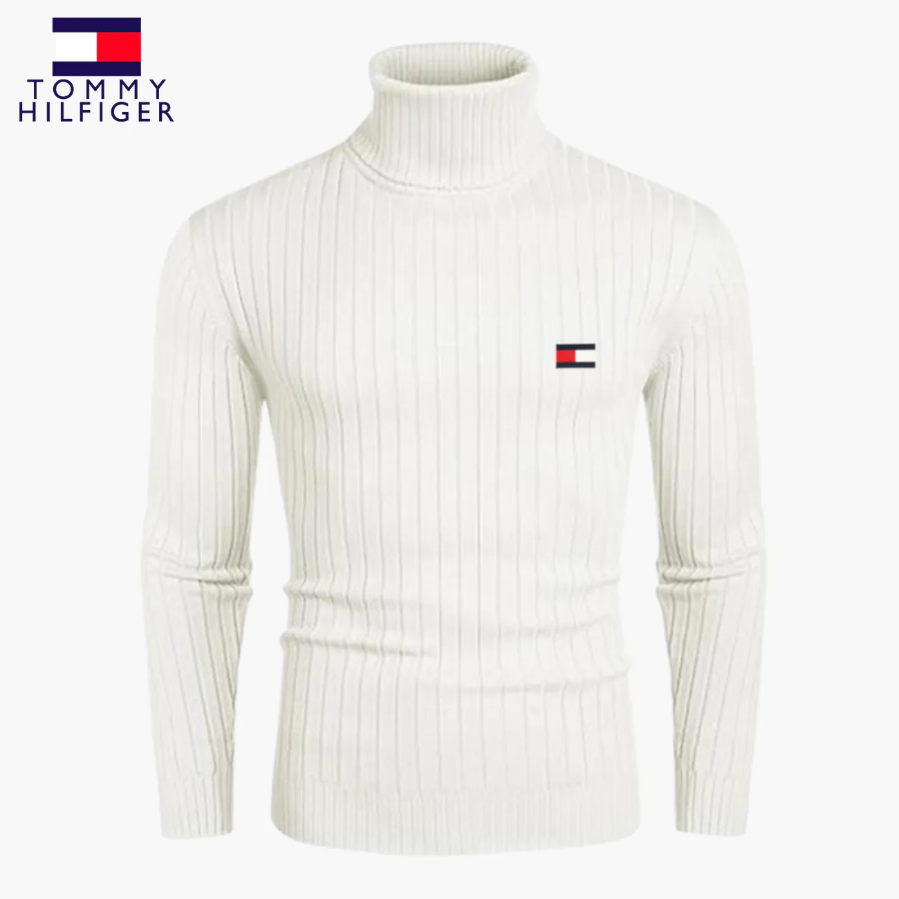 Slim-Fit Knit Turtleneck || Modern Comfort Collection - Image 3
