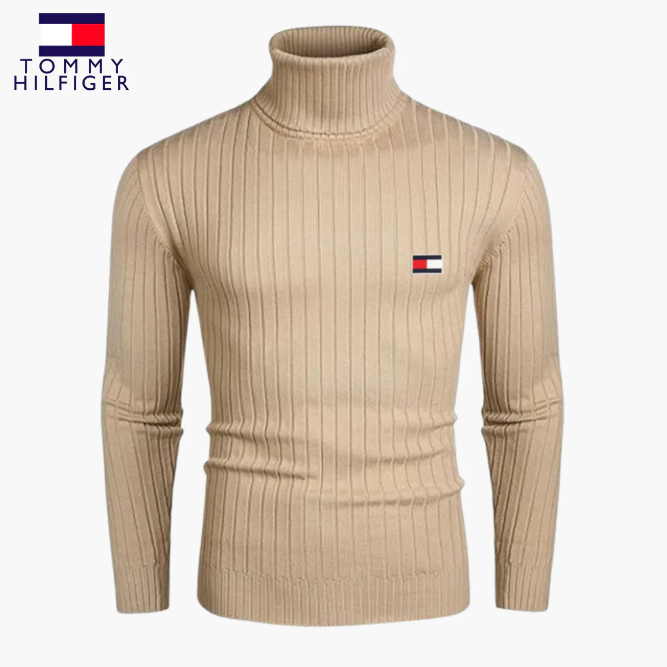 Slim-Fit Knit Turtleneck || Modern Comfort Collection - Image 4