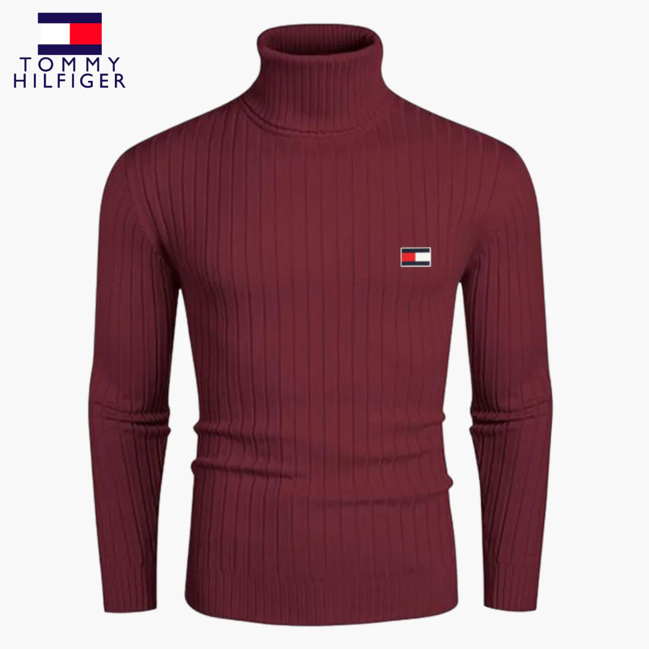 Slim-Fit Knit Turtleneck || Modern Comfort Collection - Image 5