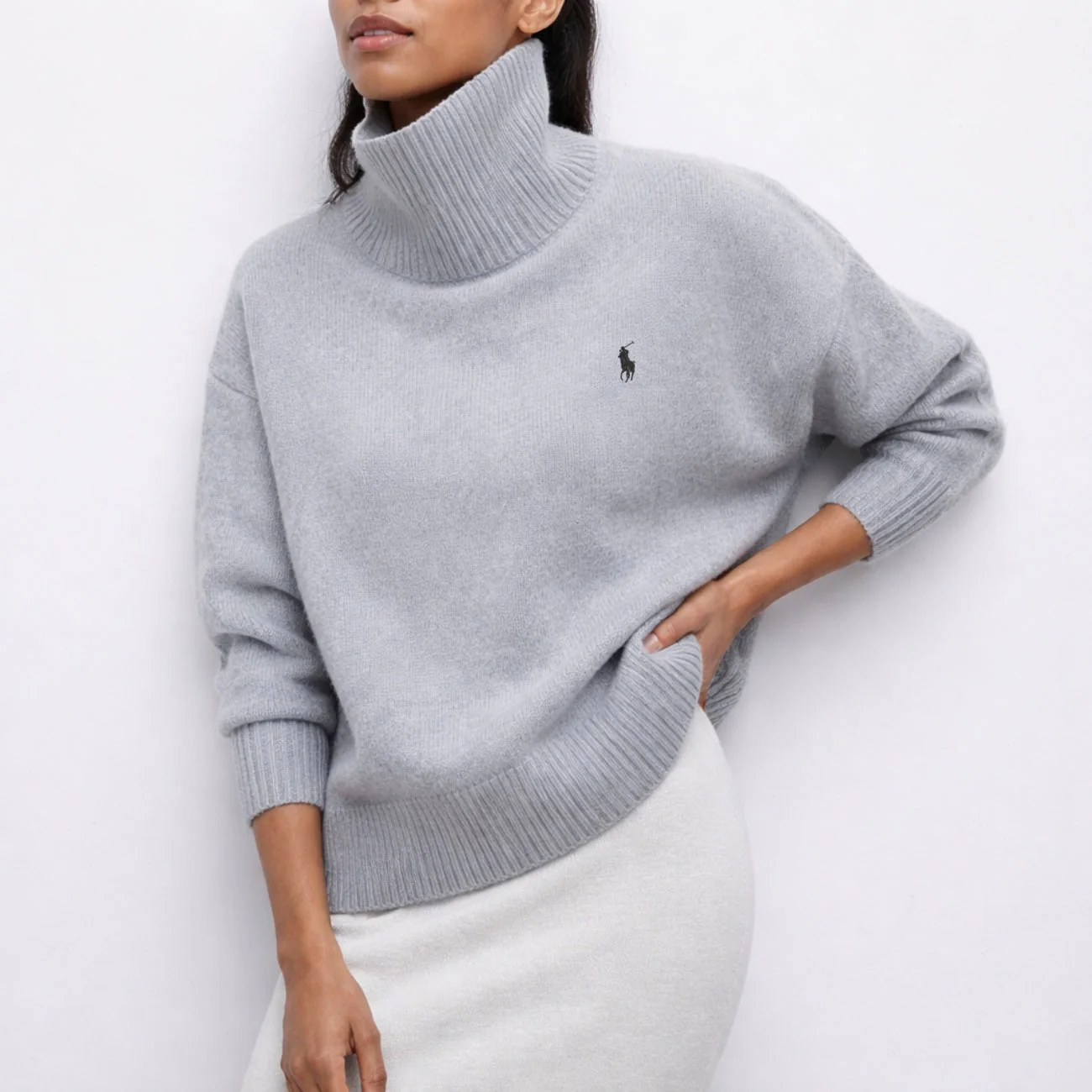 Soft Knitted Turtleneck Sweater - NEW COLLECTION - Image 5