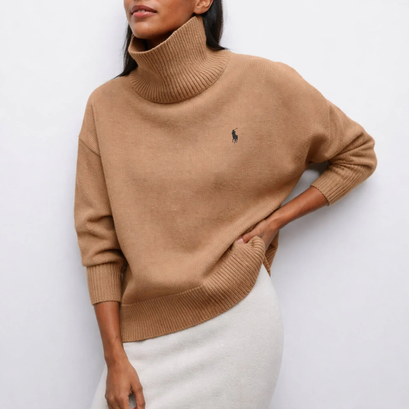 Soft Knitted Turtleneck Sweater - NEW COLLECTION - Image 8