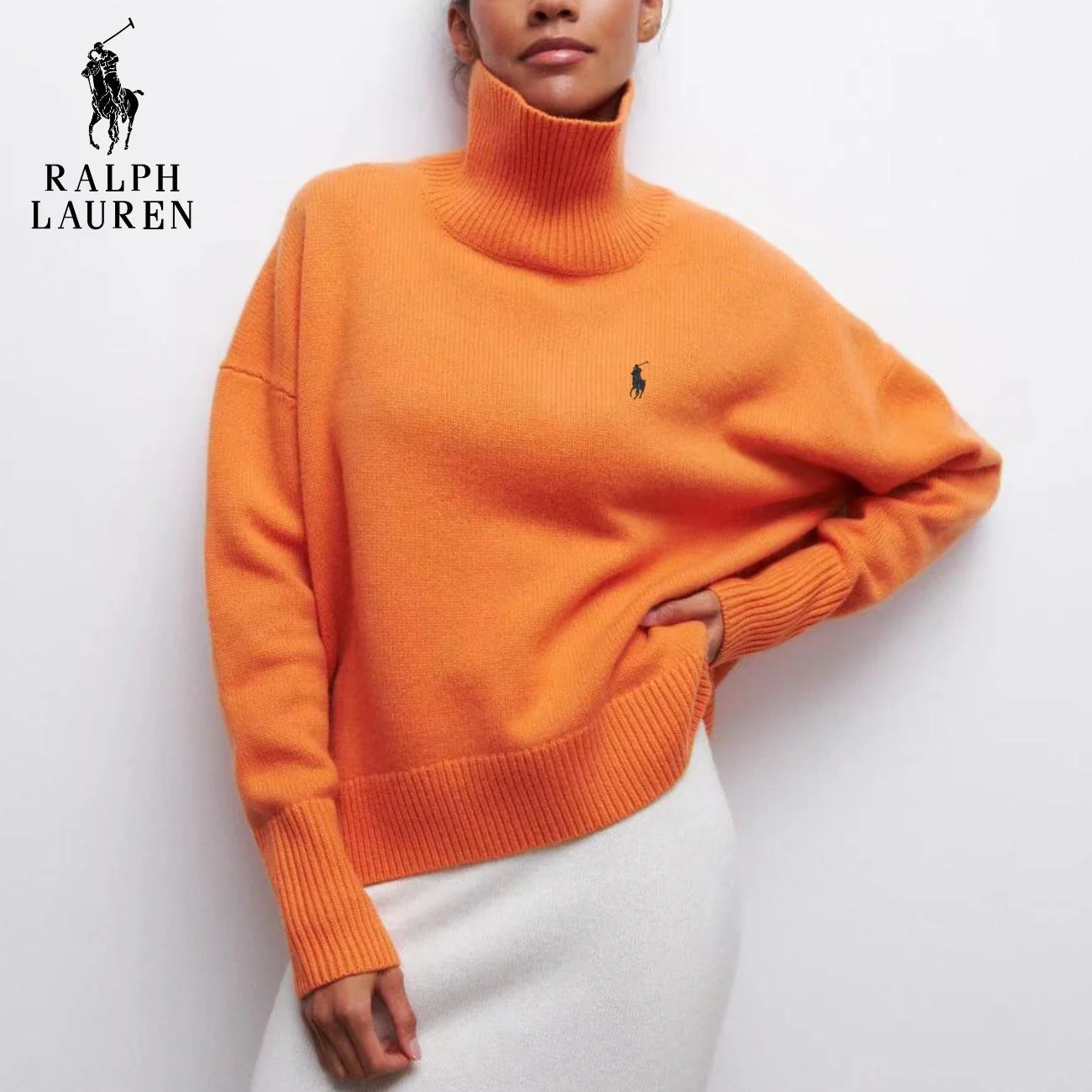Soft Knitted Turtleneck Sweater || Clearance Sale - Image 6