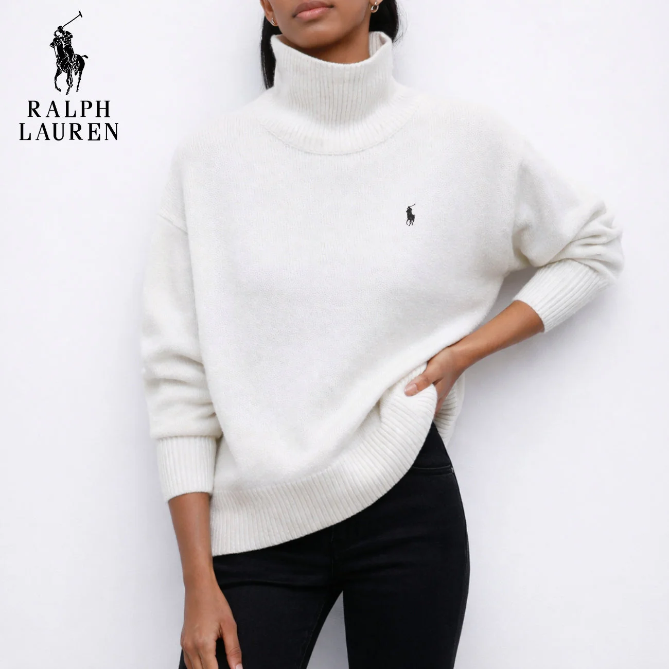Soft Knitted Turtleneck Sweater || Clearance Sale - Image 9