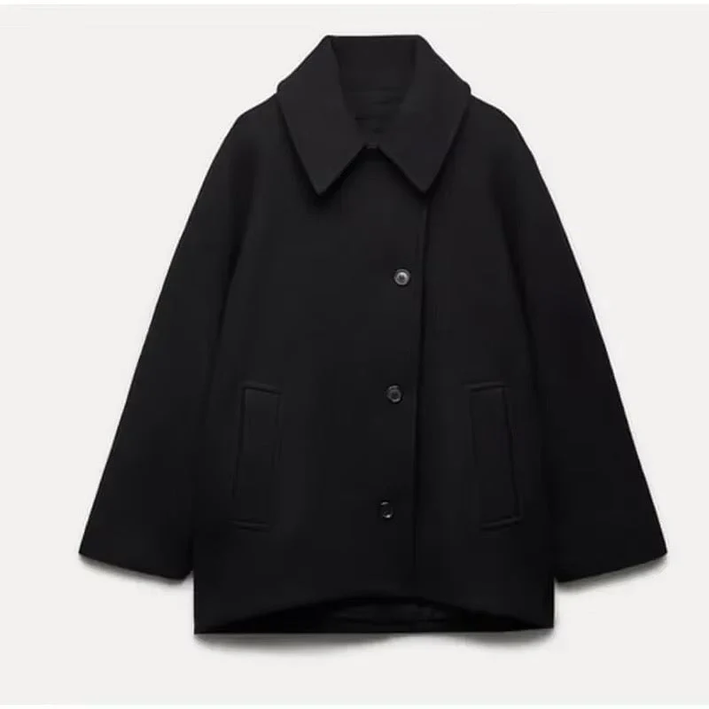 Sophia – Women’s Oversized Wool Coat for Winter - Image 15