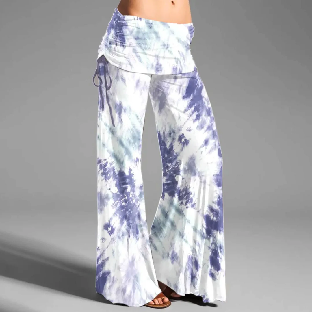 Soulful Tie-Dye Palazzo Pants - Image 2