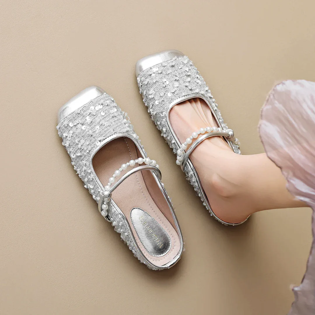 Starlight Sparkle T-Strap Flats - Image 2