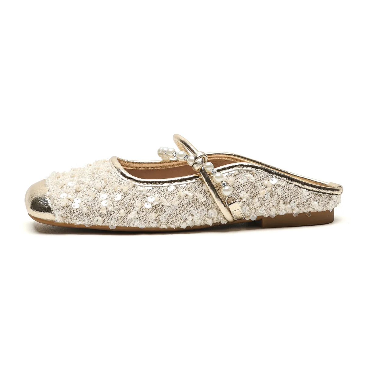 Starlight Sparkle T-Strap Flats - Image 5