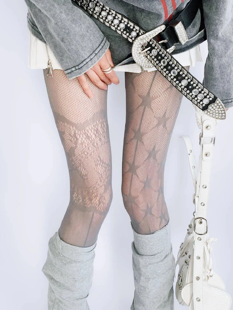 Stella Rogue Constellation Mesh Tights - Image 4