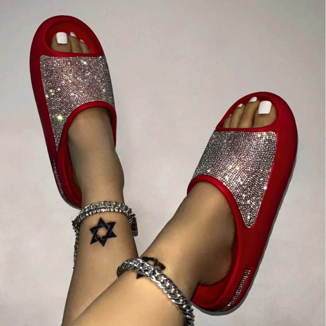 Stellar Sparkle Slide Sandals - Image 2