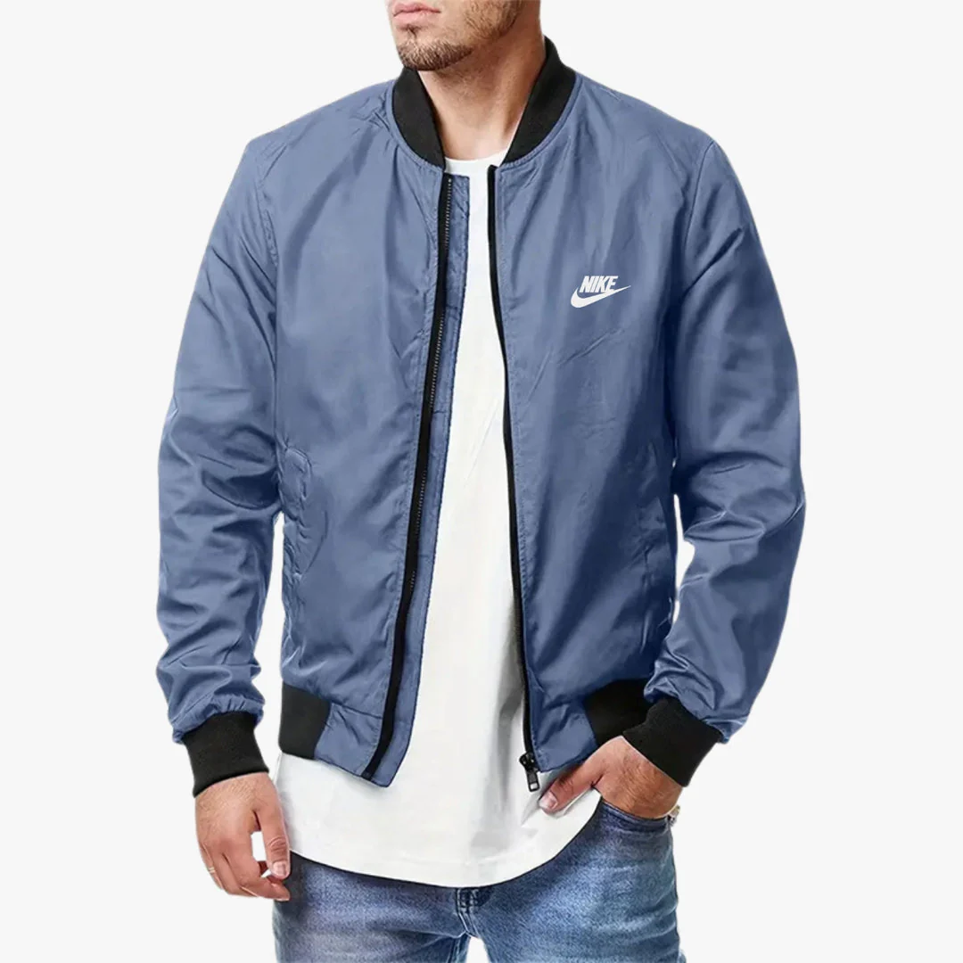 Streetwear-Style Zip Bomber Jacket - CLEARANCE PRICE - Image 5