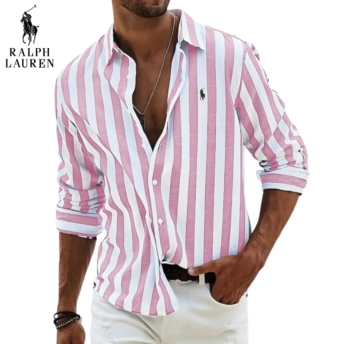 Striped Casual Shirt || CLEARANCE SALE - Image 5