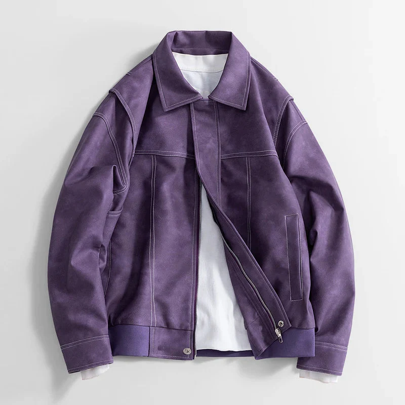 Horizon Ridge Leather Jacket - Image 5