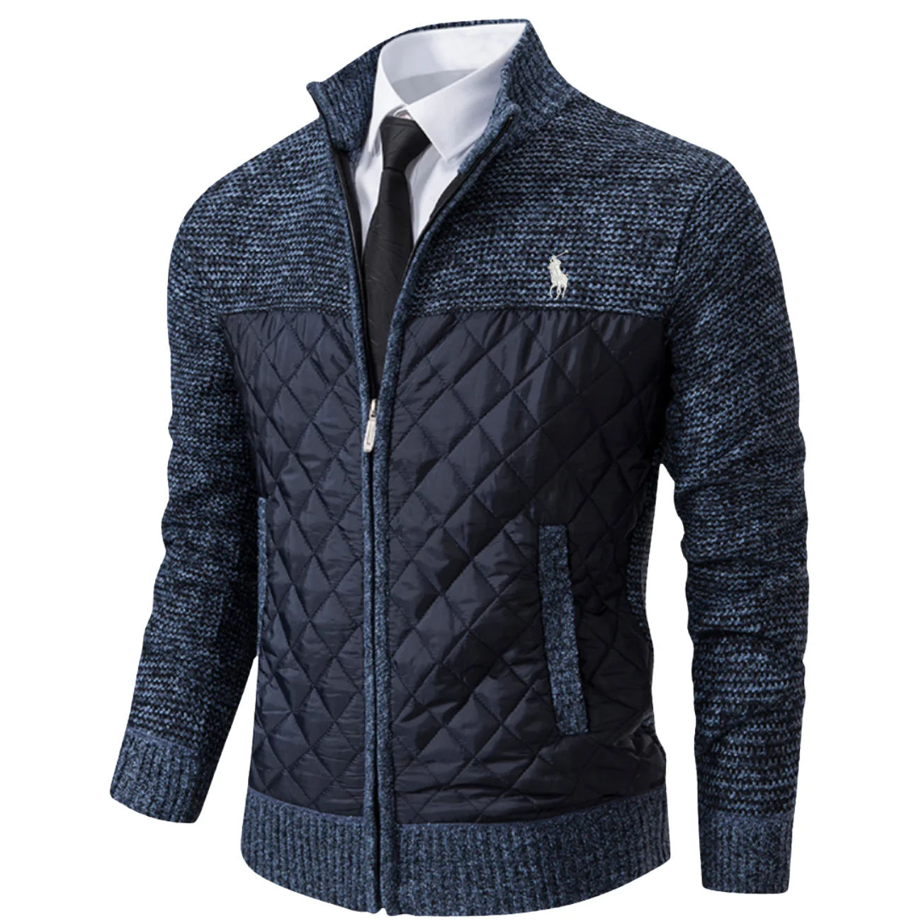 Stylish Quilted Knit Jacket || Clearance Sale - Image 2