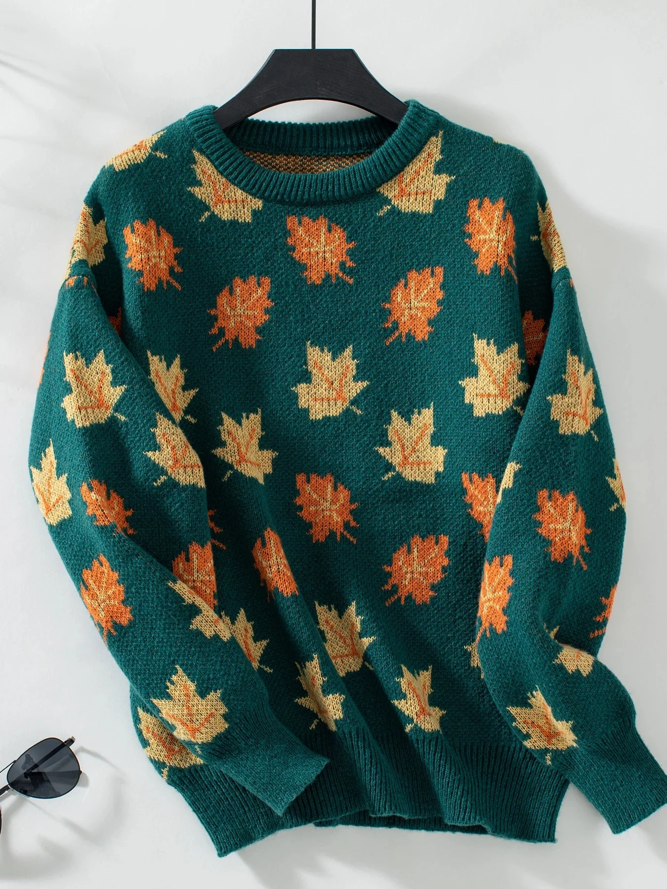Autumn Hues Knit Sweater - Image 8