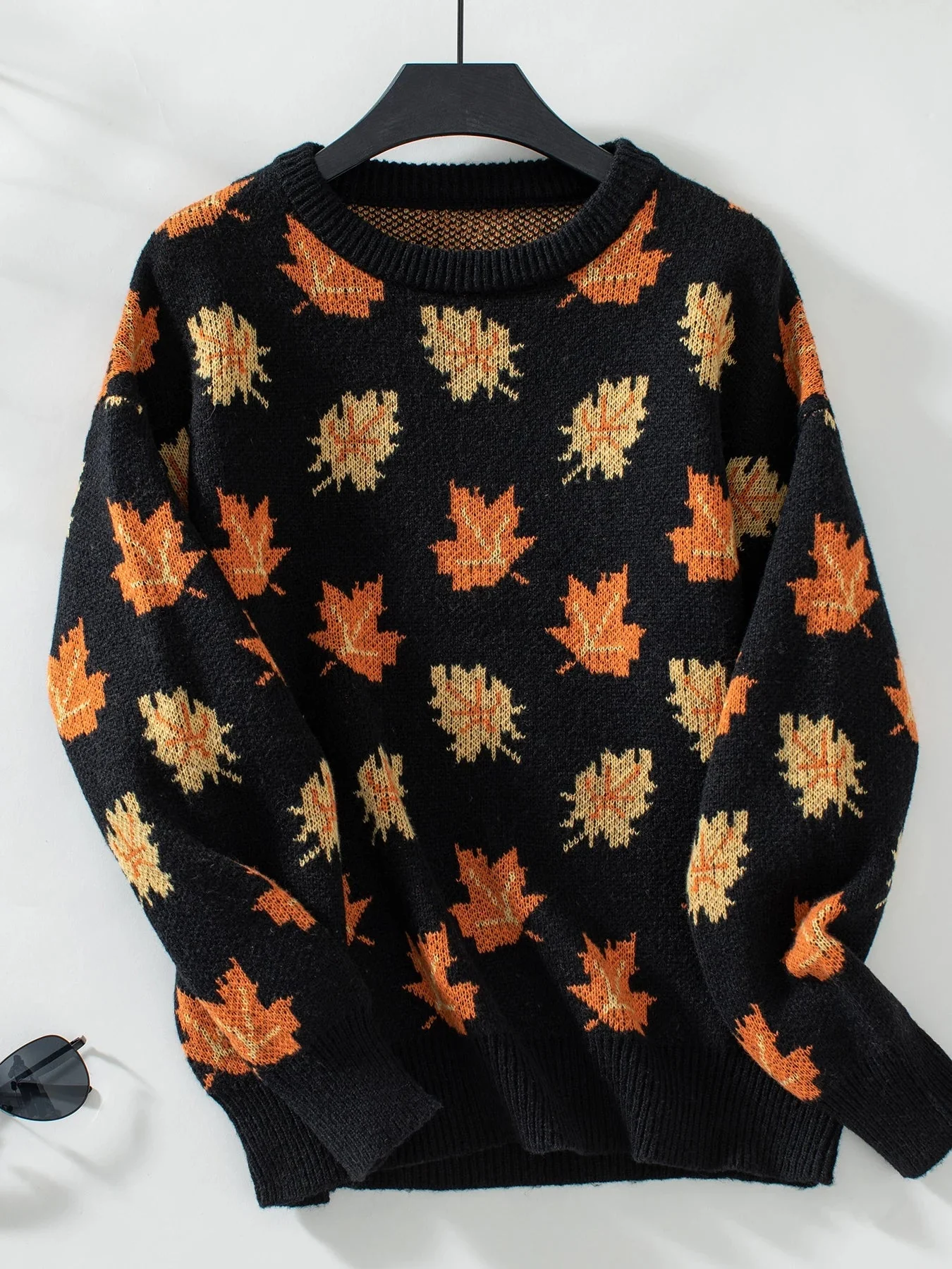 Autumn Hues Knit Sweater - Image 9