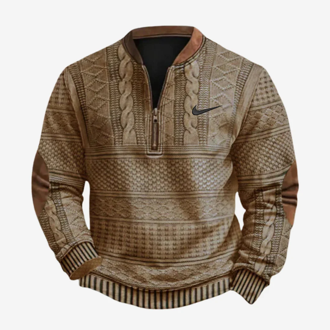 Sweater with Half-Zip - SALE - Image 4