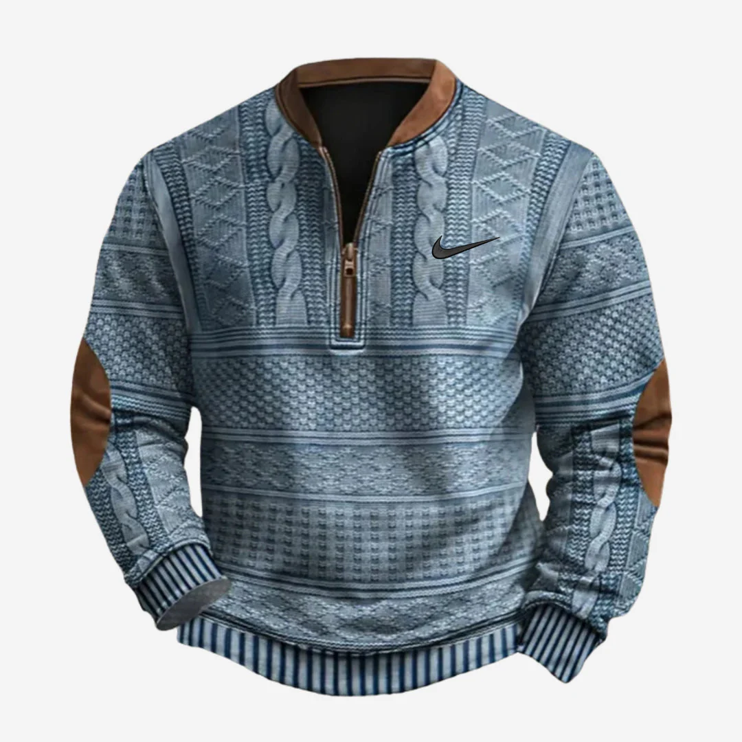 Sweater with Half-Zip - SALE - Image 5