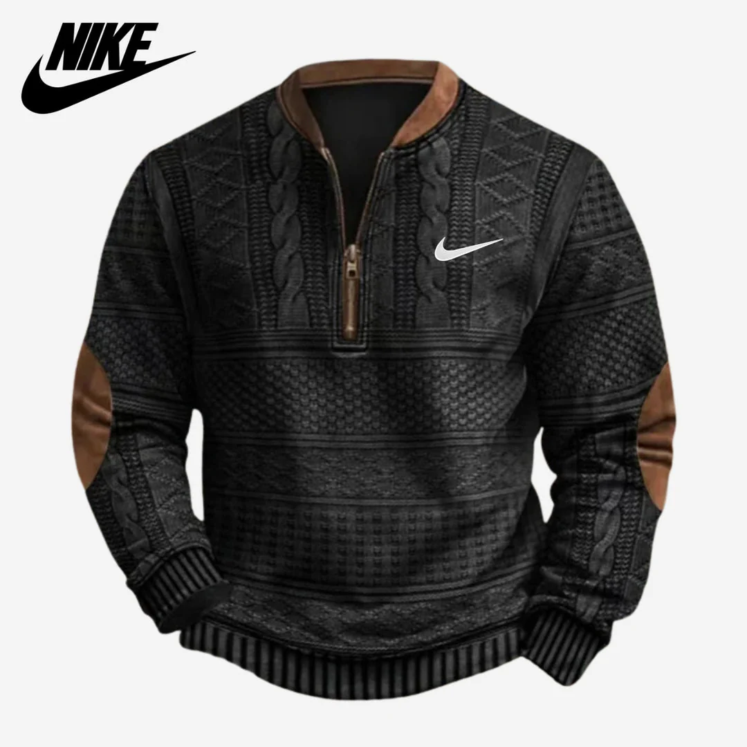 Sweater with Half-Zip || SALE