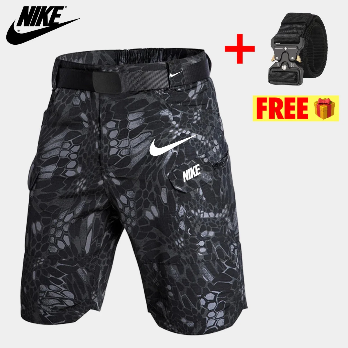 Tactical Cargo Shorts + Free Belt || CLEARANCE PRICE - Image 7