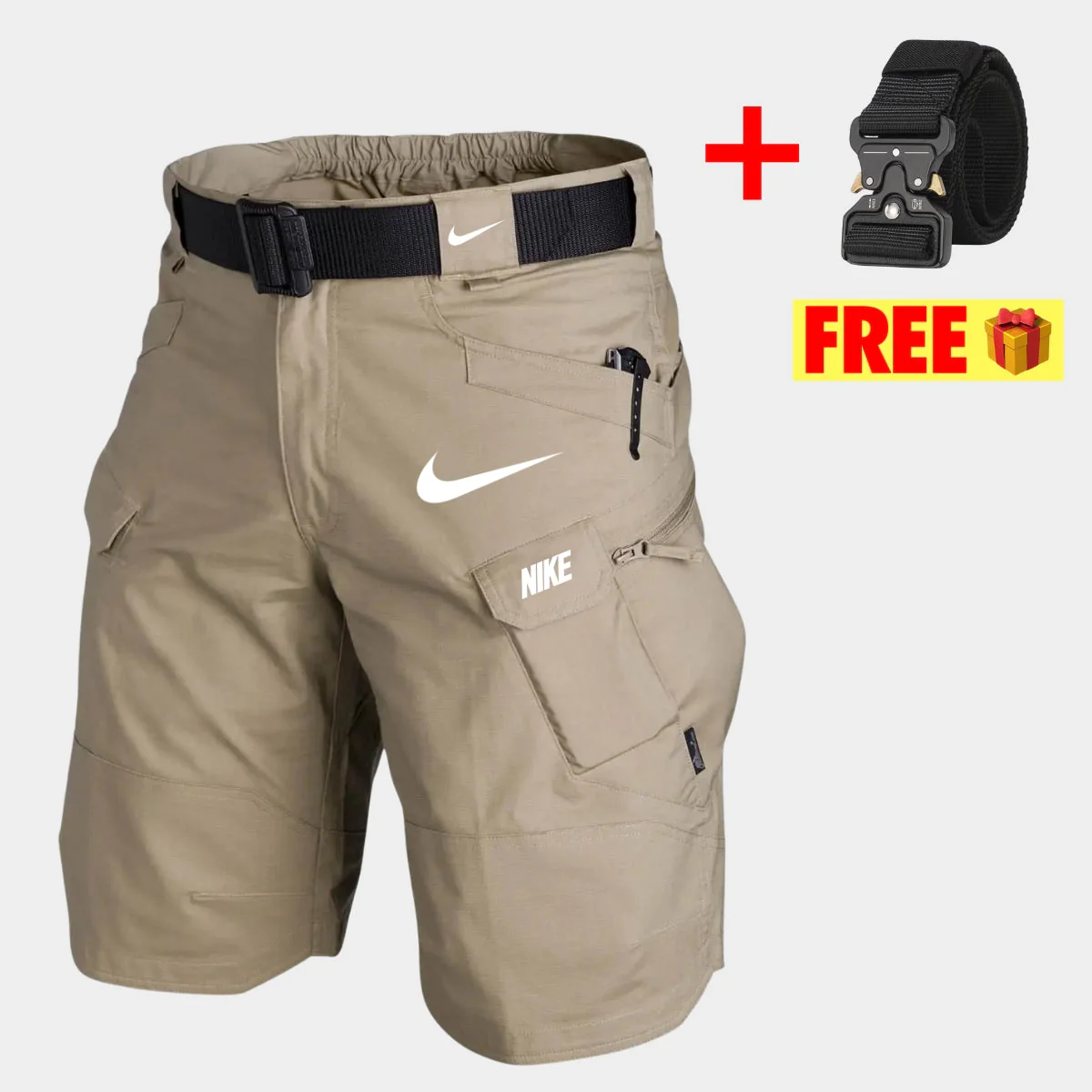 Tactical Cargo Shorts + Free Belt — CLEARANCE PRICE - Image 2